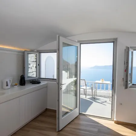 Apartman Santorini View - Caldera Firosztefáni